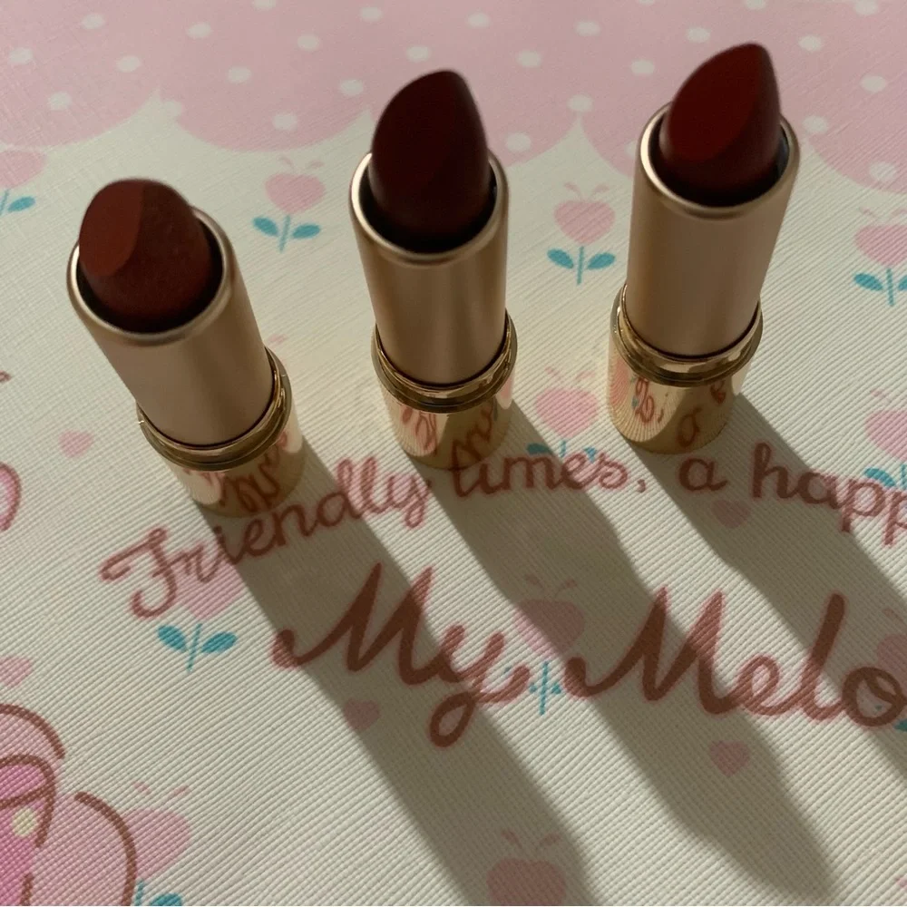 Lipstick Purse Set of 3 Red Lipsticks